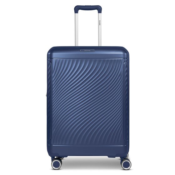 Picard Vienna 4 Rollen Trolley M 65 cm mit Dehnfalte blau