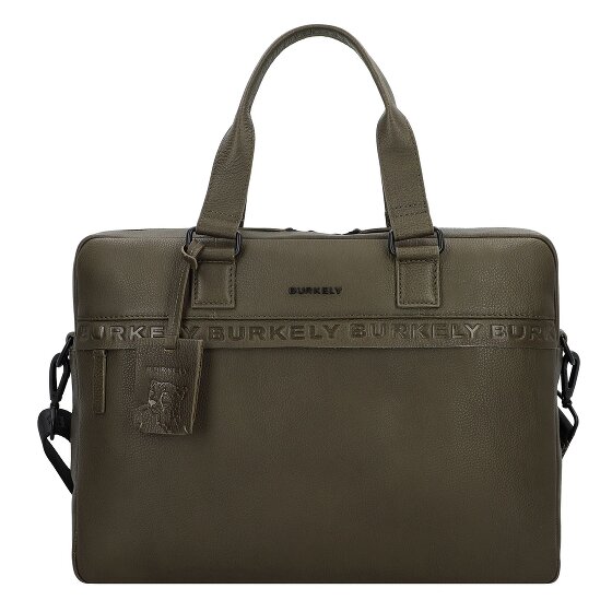 Burkely Minimal Mason Aktentasche Leder 41 cm Laptopfach