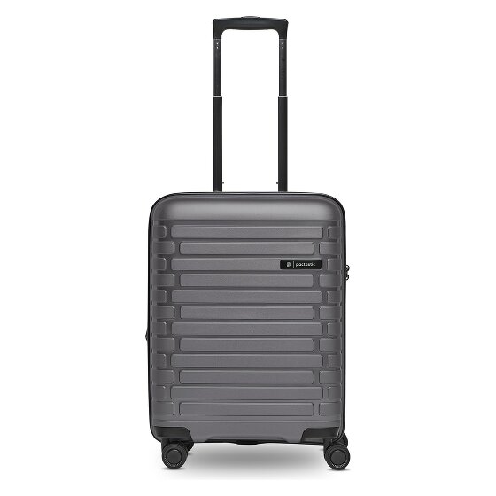 Pactastic Collection 04 THE CABIN + 4 Rollen Kabinentrolley S 55 cm mit Dehnfalte