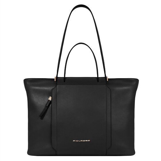 Piquadro Circle Shopper Tasche Leder 38 cm Laptopfach