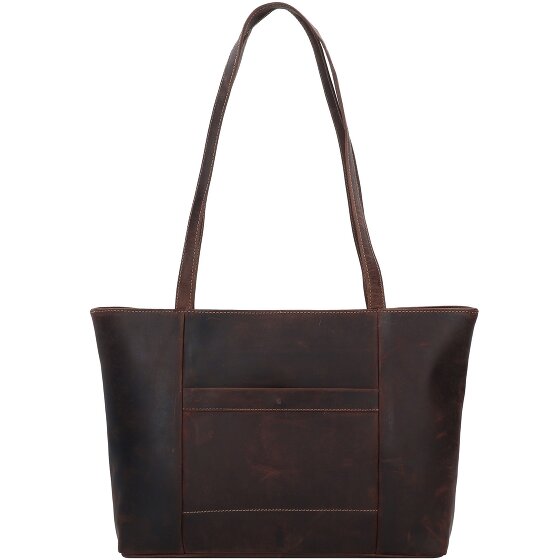 Jack Kinsky Baltimore 18 Schultertasche Leder 34 cm