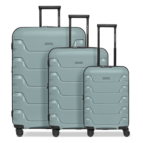 Smartbox Edition 01 4 Rollen Kofferset 3-teilig mit Dehnfalte