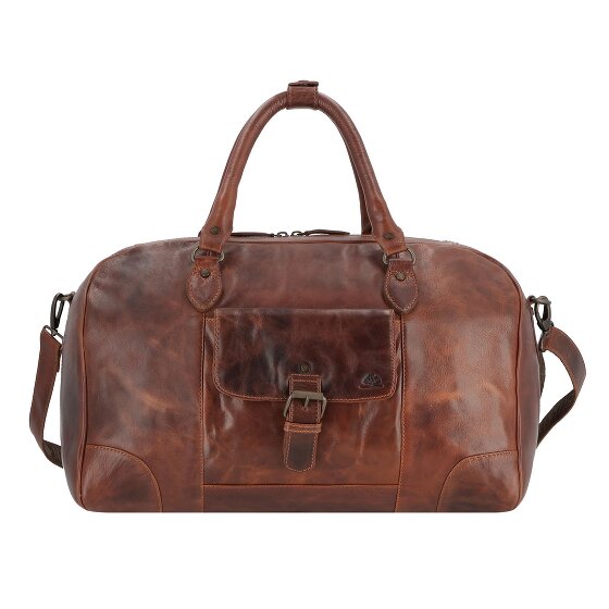 Greenburry Rugged Weekender Reisetasche Leder 48 cm