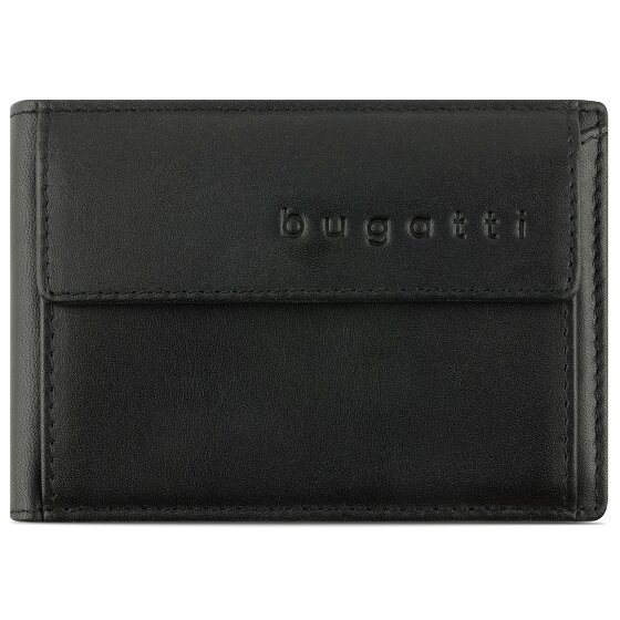 bugatti Super Slim Geldbörse RFID Schutz Leder 10 cm