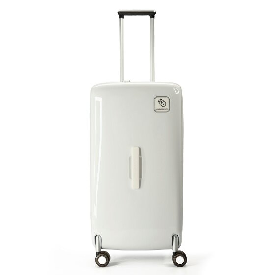 Mandarina Duck Sky Duck 4 Rollen Trolley 73 cm mit Dehnfalte weiss