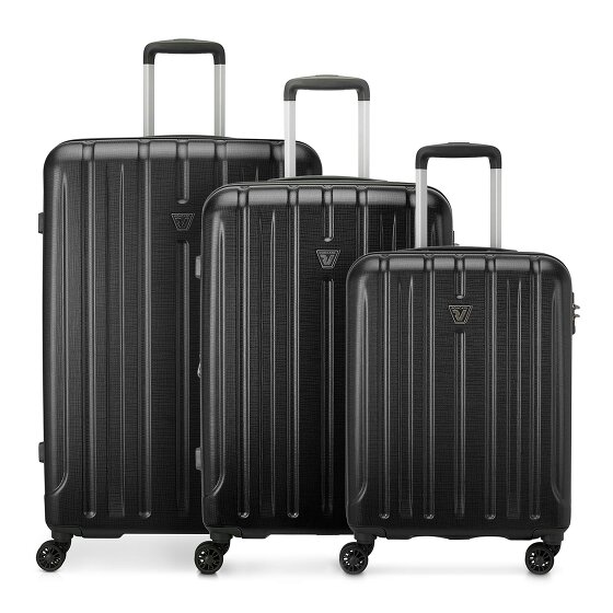 Roncato Kinetic 2.0 4 Rollen Kofferset 3-teilig mit Dehnfalte