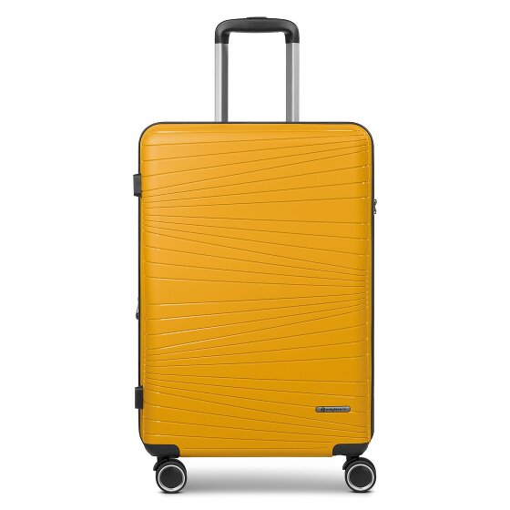 Franky Dallas 3.0 4 Rollen Trolley M 65 cm mit Dehnfalte