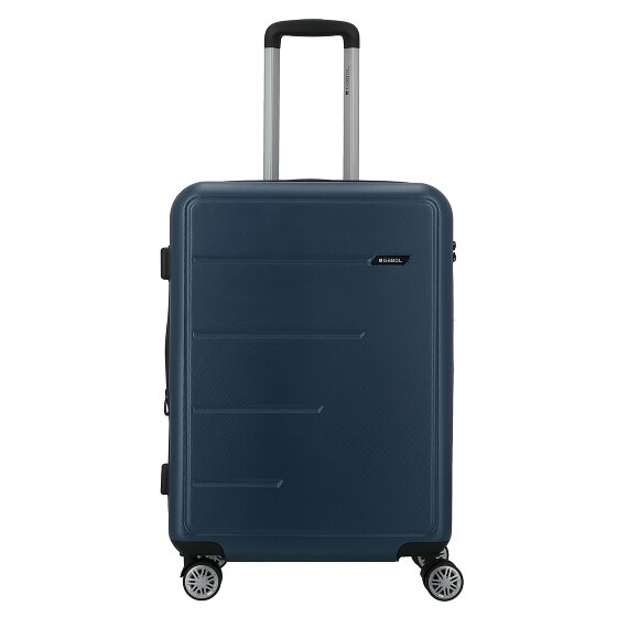 Gabol Future Plus 4 Rollen Trolley 66 cm mit Dehnfalte