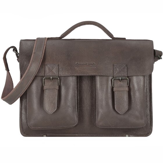 Greenland Nature Aktentasche Leder 40 cm