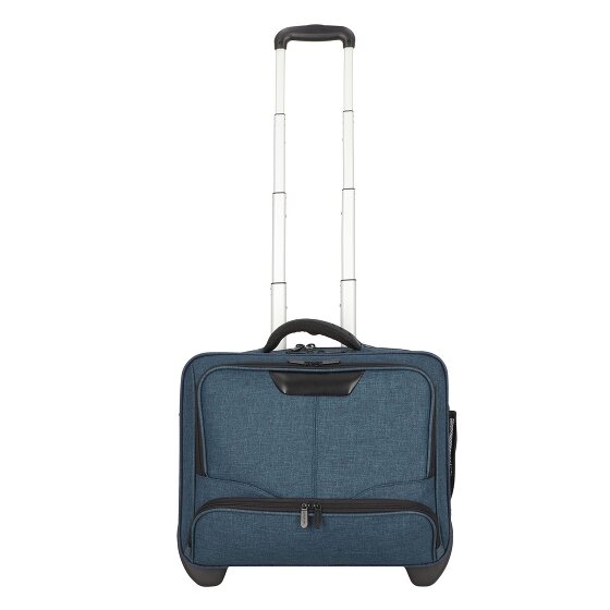 Dermata 2 Rollen Businesstrolley 46 cm Laptopfach