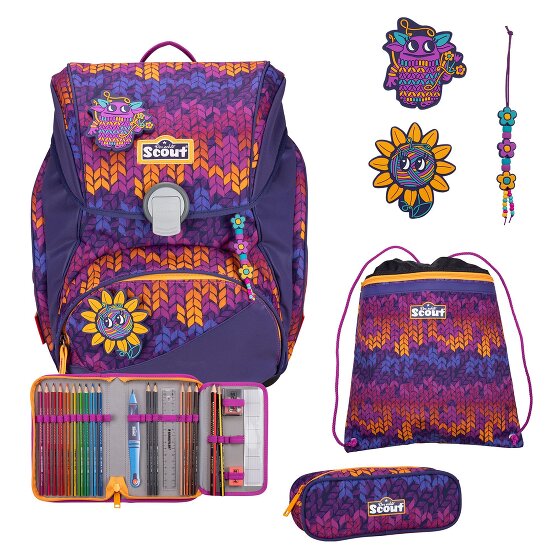 Scout Alpha Schulranzen-Set 4-teilig