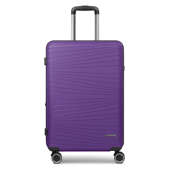Franky Dallas 3.0 4 Rollen Trolley M 65 cm mit Dehnfalte