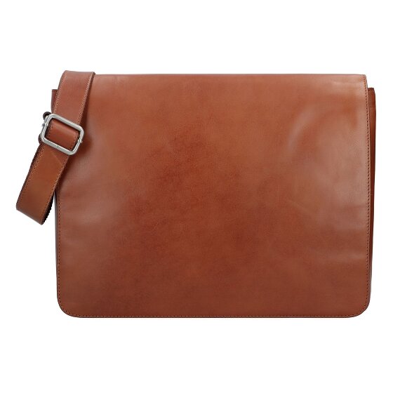 Leonhard Heyden Cambridge Messenger Leder 38 cm Laptopfach