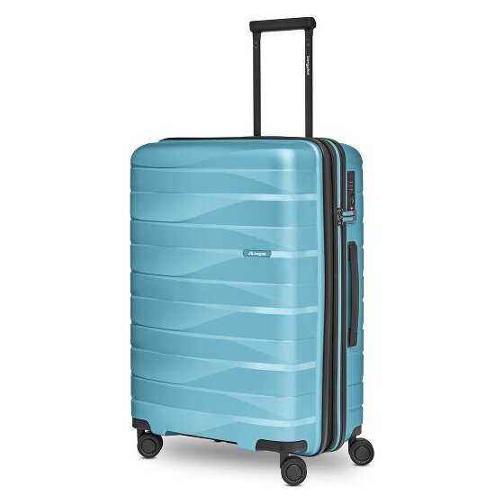 Bergpfeil Travel 4 Rollen Trolley M 66 cm mit Dehnfalte