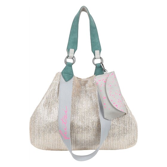 Fritzi aus Preußen Limited Painted Straw Schultertasche 43 cm