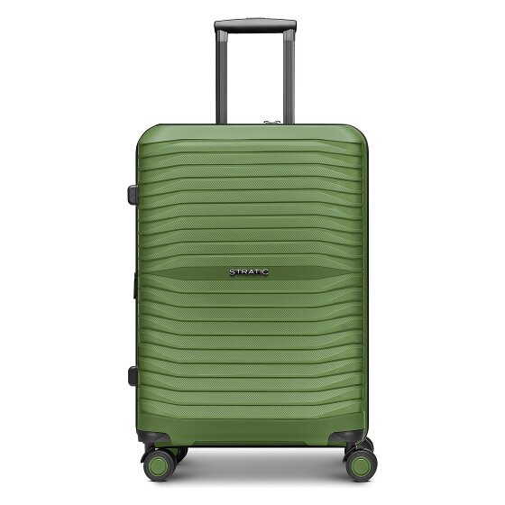 Stratic Shine 4 Rollen Trolley 66 cm mit Dehnfalte