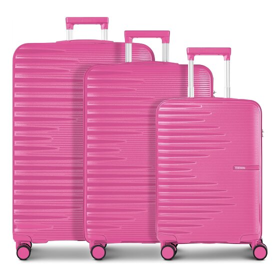 Travelite Pacific 4 Rollen Kofferset 3-teilig