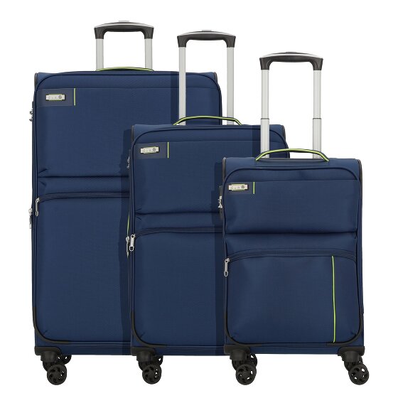 d&n Travel Line 6704 4 Rollen Kofferset 3-teilig