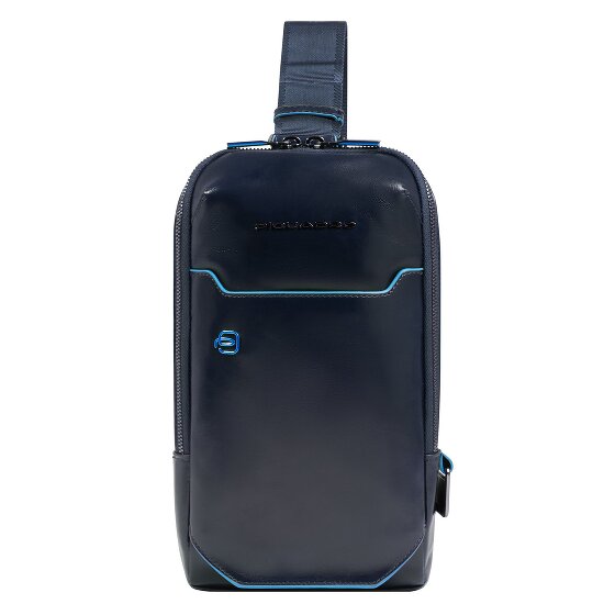 Piquadro Blue Square Sling Bag Leder 25 cm