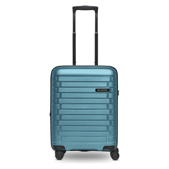 Pactastic Collection 04 THE CABIN + 4 Rollen Kabinentrolley S 55 cm mit Dehnfalte