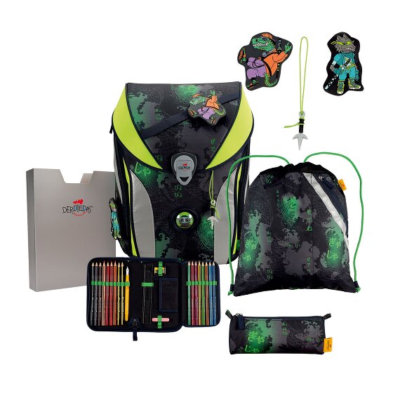 DerDieDas ErgoFlex Max Schulranzen-Set 5-teilig