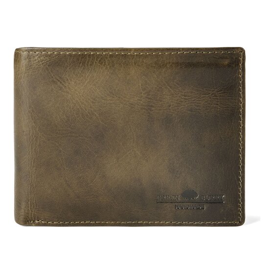 Greenburry Newport Geldbörse RFID Schutz Leder 12 cm