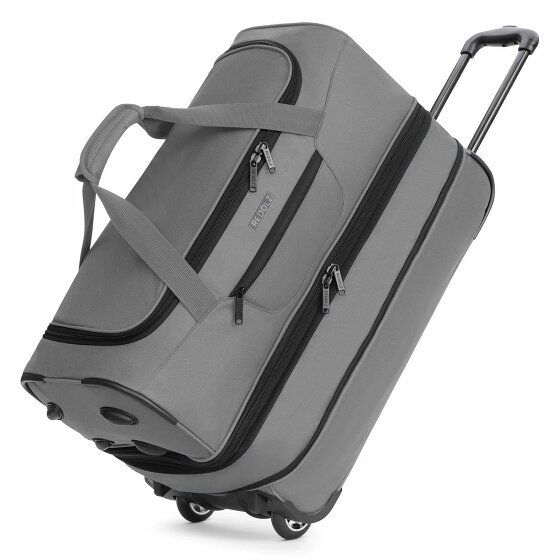Redolz Duffle Essentials MEDIUM EXP. 2 Rollen Reisetasche S 55 cm mit Dehnfalte