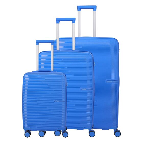 Travelite Pacific 4 Rollen Kofferset 3-teilig