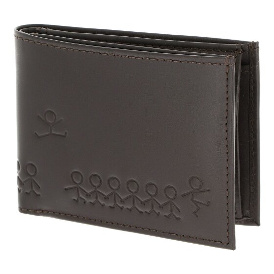 oxmox Leather Geldbörse RFID Schutz Leder 11 cm