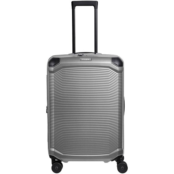 Travelite Millennium 4 Rollen Trolley 67 cm mit Dehnfalte