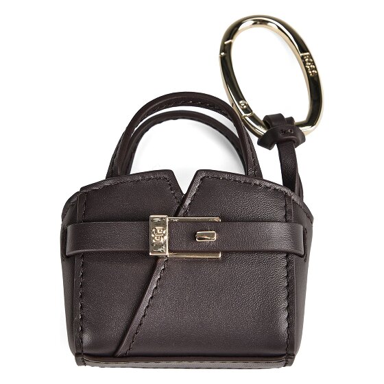 Boss Revers Taschenanhänger Leder 13 cm