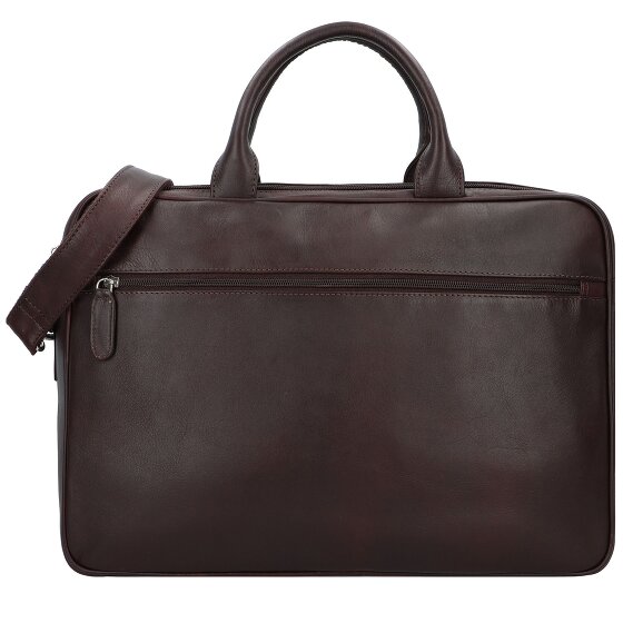 Dermata Aktentasche Leder 40 cm Laptopfach