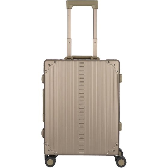 Aleon Traveler International 4-Rollen Kabinentrolley Aluminium 55 cm