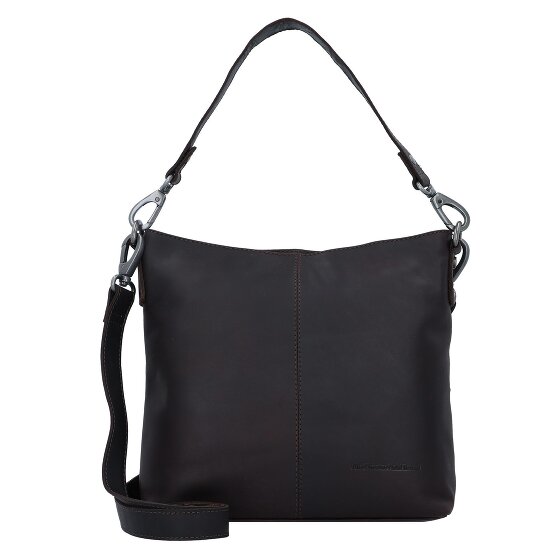 The Chesterfield Brand Wax Pull Up Schultertasche Leder 25 cm