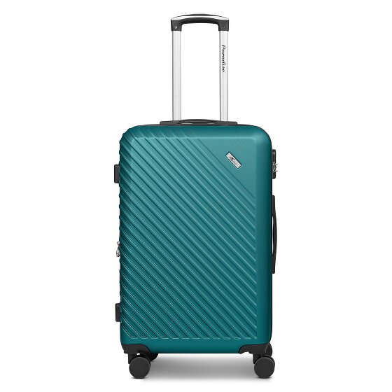 Check.In Paradise 2.0 4 Rollen Trolley M 68 cm mit Dehnfalte