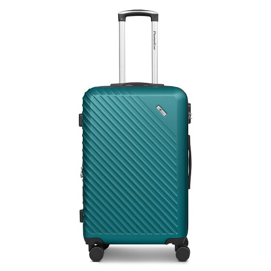 Check.In Paradise 2.0 4 Rollen Trolley M 68 cm mit Dehnfalte