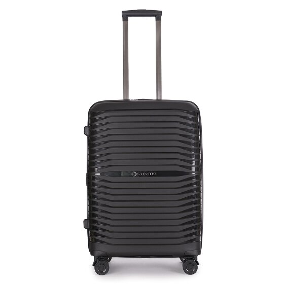 Stratic Bright+ 4 Rollen Trolley M 66 cm mit Dehnfalte
