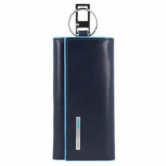 Piquadro Blue Square Schlüsseletui Leder 6 cm