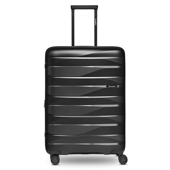 Bergpfeil Travel 4-Rollen Trolley M 66 cm mit Dehnfalte