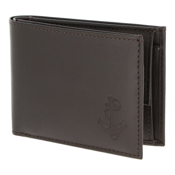oxmox Leather Geldbörse RFID Schutz Leder 11 cm