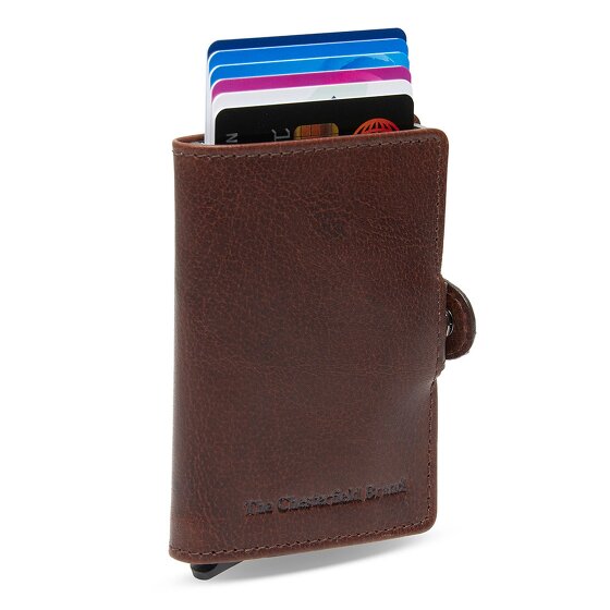 The Chesterfield Brand Albury Kreditkartenetui RFID Schutz Leder 7 cm