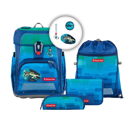 Step by Step Cloud Ocean Schulranzen-Set