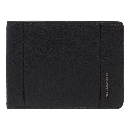 Piquadro Cronus Geldbörse RFID Schutz Leder 12.5 cm