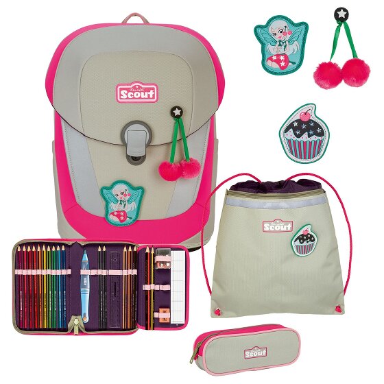 Scout Sunny II Schulranzenset 4tlg.