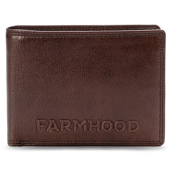 Farmhood Memphis Geldbörse RFID Schutz Leder 12.5 cm