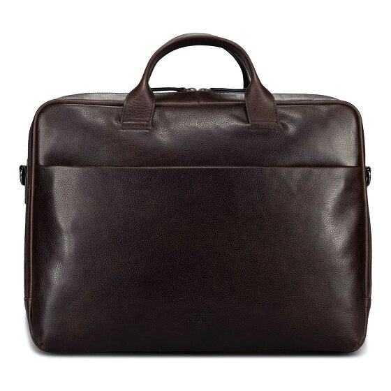 Jost London Aktentasche Leder 40 cm Laptopfach