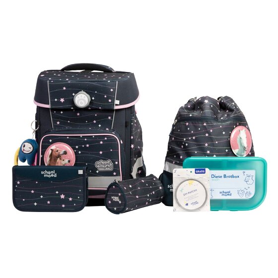 School-Mood Champion Maxx Pro Mila Schulranzen-Set 7-teilig
