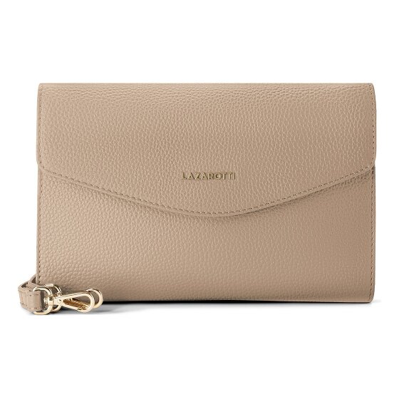 Lazarotti Bologna Leather Clutch Tasche Leder 23 cm