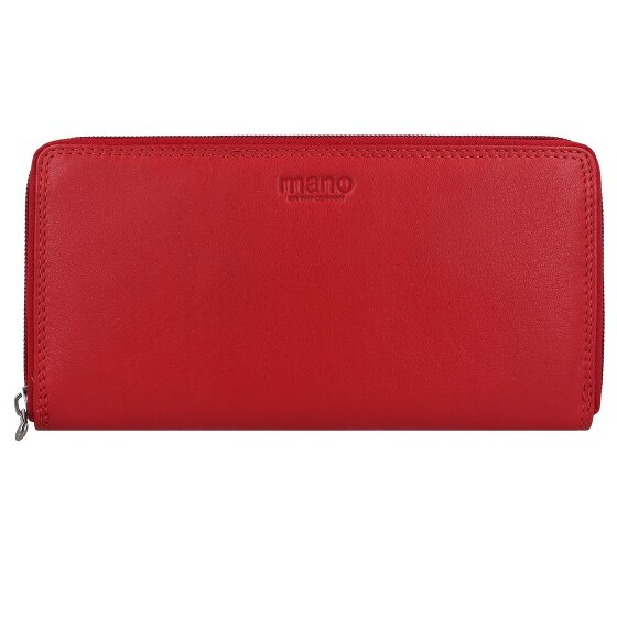 mano Donna Giulia Geldbörse Leder 20 cm