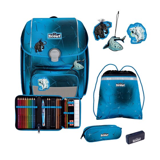 Scout Genius Exklusiv Safety Light Schulranzen-Set